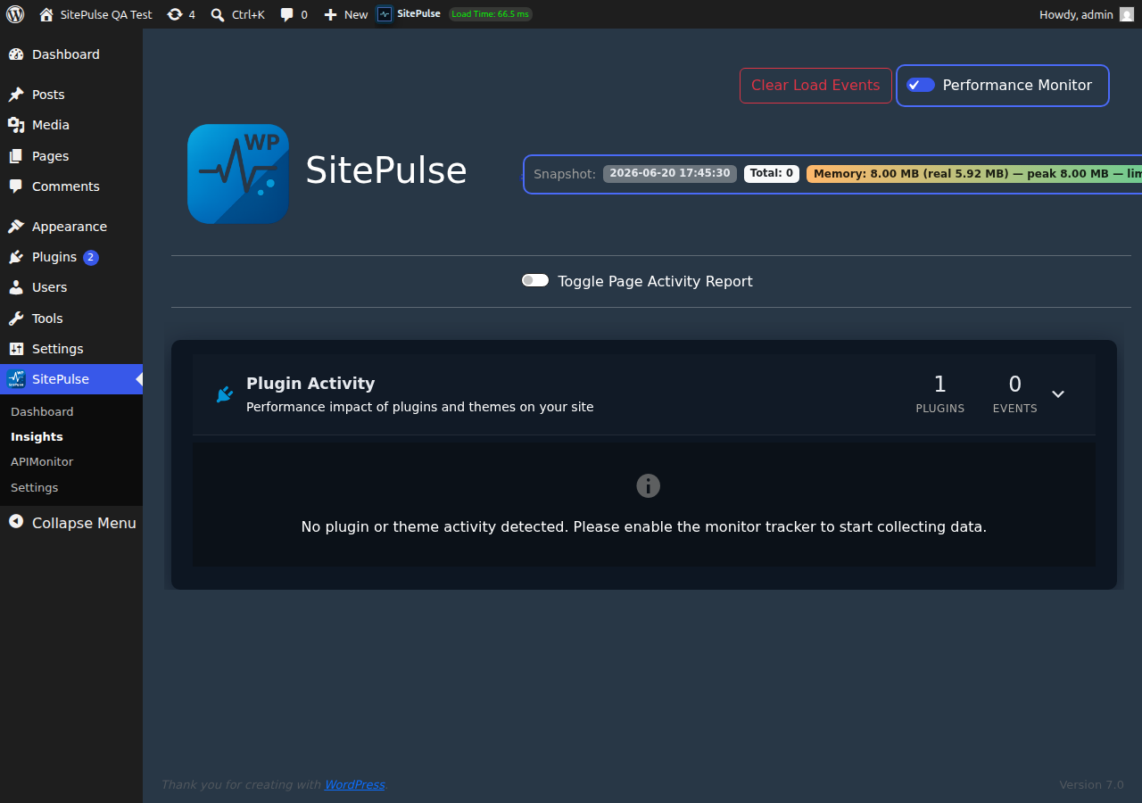 Pinpoint Slow Plugins